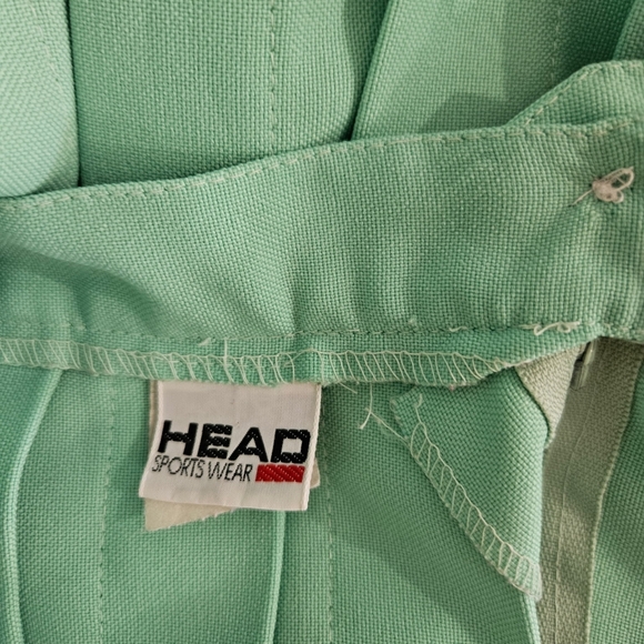 HEAD SPORTSWEAR Grean Vintage Tennis Skirt 8 - Picture 4 of 5